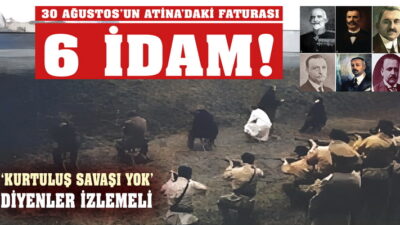 Hacı Anestis, bırakın ordusunu, kendini bile kurtaramadı 30 AĞUSTOS’UN ATİNA’DAKİ