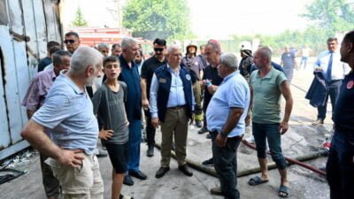 Bursa’da bir fabrikada başlayan ve kısa sürede diğer fabrikalara da