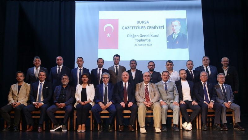 Türkiye’nin en etkin basın meslek kuruluşlarından Bursa Gazeteciler Cemiyeti’nin başkanlığına,