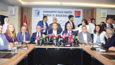 Özel, Bursa İl Başkanlığı’nda AKP’den CHP’ye geçen belediyelerdeki SGK borçları