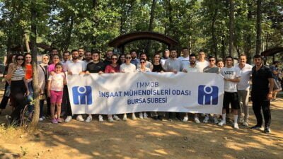 İnşaat Mühendisleri Odası (İMO) Bursa Şubesi Gençlik Komisyonu genç inşaat