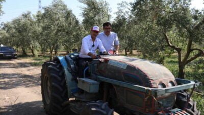 Umurbey Mahallesi Göl Yerleri mevkiinde kurulan tarımsal sulama havuzu törenle