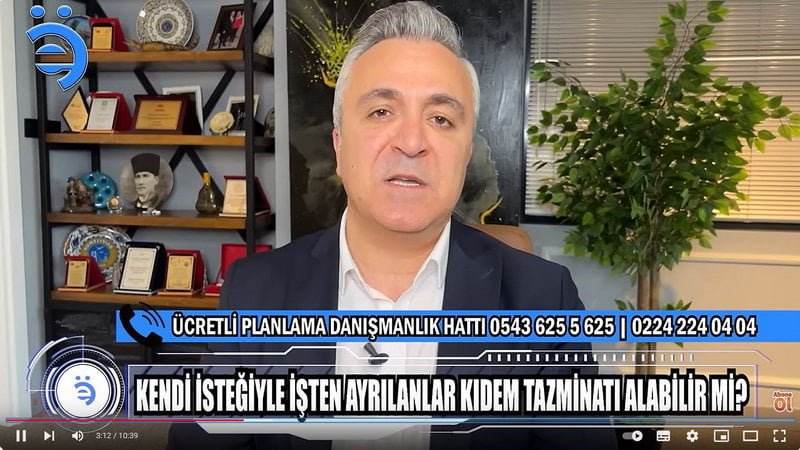 VIDEO-Kendi İsteğiyle İşten Ayrılarak Kıdem Tazminatı Alma Hakkı 99 Yılı