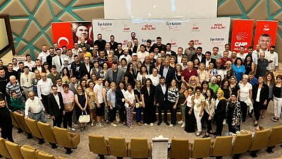 Cumhuriyet Halk Partisi (CHP) Nilüfer İlçe Başkanlığı tarafından düzenlenen yeni