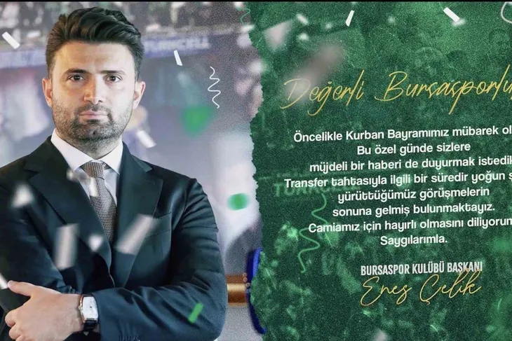 Bursaspor’da transfer tahtası açıldı