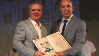 Sırbistan Cumhuriyeti Bursa Fahri Konsolosu ve RUMELİSİAD Başkanı Zarif Alp,