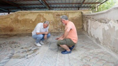Myrleia Antik Kenti mozaiklerinin korunması ve geleceğe taşınması için başlatılan