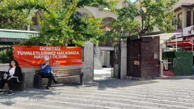 Osmangazi Belediyesi’nin Şehreküstü Cami tuvaletlerini ücretsiz yapma kararı, ikinci kez