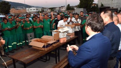 Göreve seçildiği günden itibaren işçinin ve emekçinin hakkını koruyarak destek