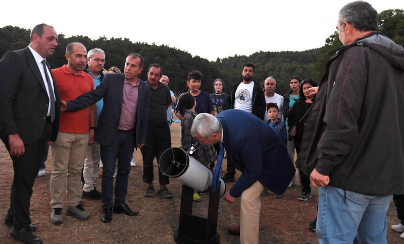 Osmangazi Belediyesi’nin Bilim ve Amatör Astronomi Kulübü (BAAK) ile ortaklaşa