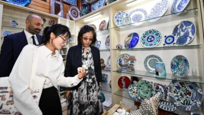 İznik Belediyesi'nin 2 milyon nüfusuyla Çin’in ünlü seramik şehri Jingdezhen