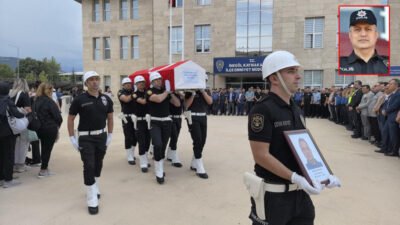 KANSERE YENİK DÜŞEN EMEKLİ POLİS SON YOLCULUĞUNA UĞURLANDI