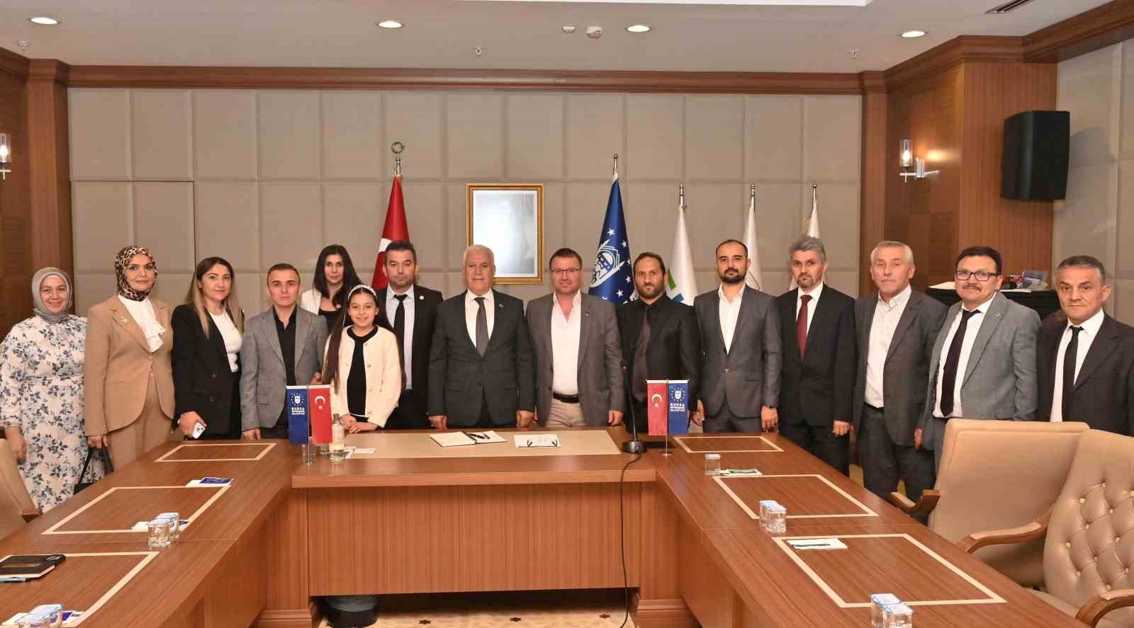 BURSA BÜYÜKŞEHİR BELEDİYE BAŞKANI MUSTAFA BOZBEY, ‘BAŞKAN BOZBEY İLE BİR