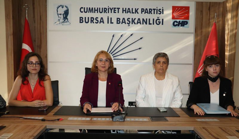 CHP’li kadınlardan, Narin Güran cinayetine tepki