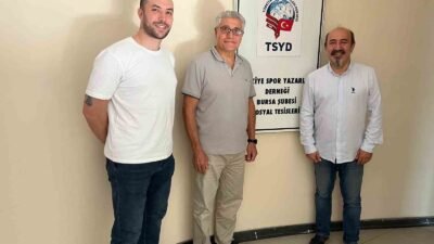 Finalspor İkinci Başkanı Tahsin Yıldırım ile Genel Menajer Mustafa Kemal