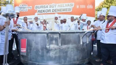 3. BURSA ULUSLARARASI GASTRONOMİ FESTİVALİ’NDE, TÜRKİYE’NİN FARKLI KENTLERİNDEN GELEN 150