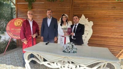 GÜRSU BELEDİYESİ’NDE SENELERCE EVLENDİRME MEMURU OLARAK GÖREV YAPAN VE ON