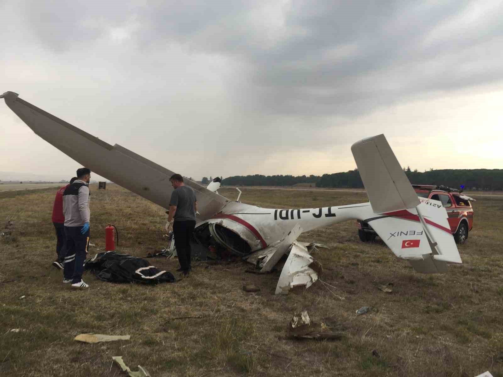 Bursa’nın Yenişehir ilçesinde iki pilotun hayatını kaybettiği uçak kazasının pilotların