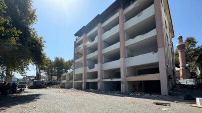 Mudanya'da 2023 yılının son ayında gerçekleşen 5,1 büyüklüğündeki depremde hasar