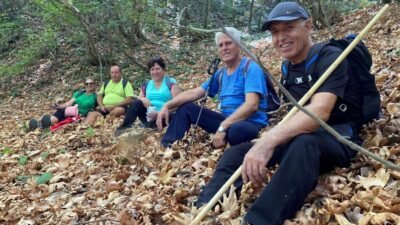 Mudanya Kent Konseyi Spor Çalışma Grubu’na bağlı doğa yürüyüşü grubu,