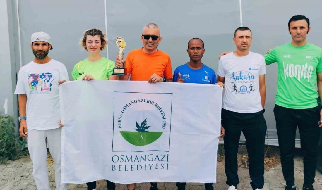 OSMANGAZİ BELEDİYESİ KOŞU TAKIMI, BU YIL 9.’SU DÜZENLENEN ULUSLARARASI EDİRNE