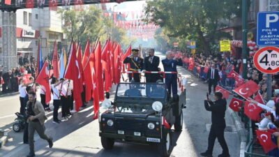 29 Ekim Cumhuriyet Bayramı’nın 101’inci yılı, tüm yurtta olduğu gibi