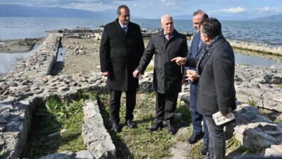 Bursa Büyükşehir Belediye Başkanı Mustafa Bozbey, 2014 yılında keşfedilen ve