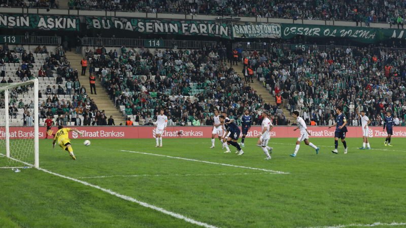 Bursaspor turladı: 3-1