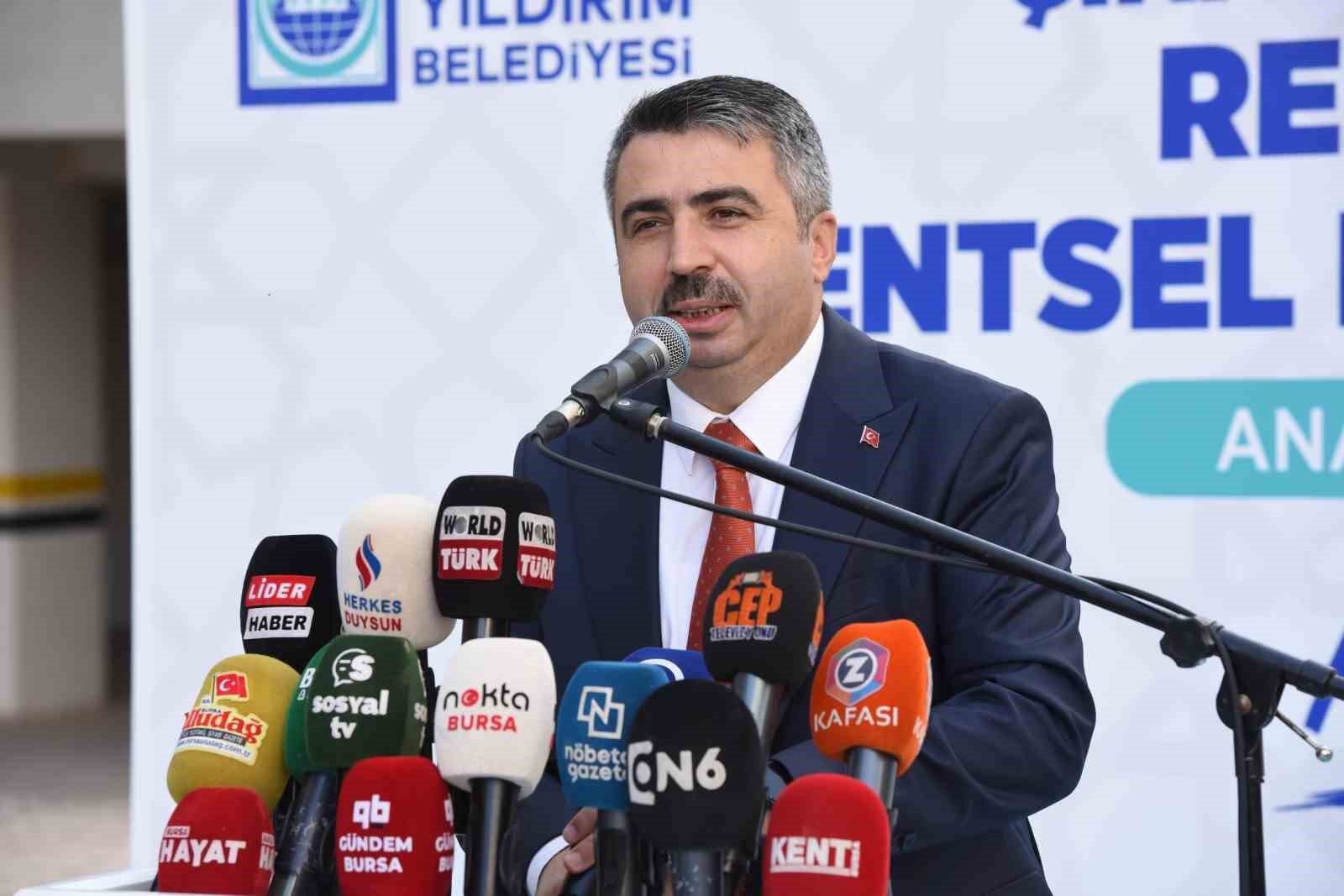 Bursa’da Yıldırım Belediyesi Çınarönü Mahallesi Rezerv Alan Kentsel Dönüşüm Projesi