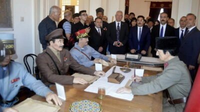 Zaferle sonuçlanan Büyük Taarruzun ardından’ Türkiye Büyük Millet Meclisi’nin siyasi