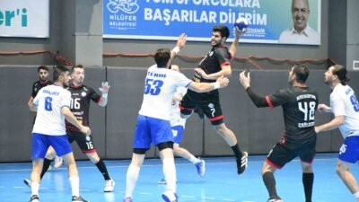 THF ERKEKLER SÜPER LİGİ’NDE YENİLGİSİZ YOLUNA DEVAM EDEN NİLÜFER BELEDİYESPOR,