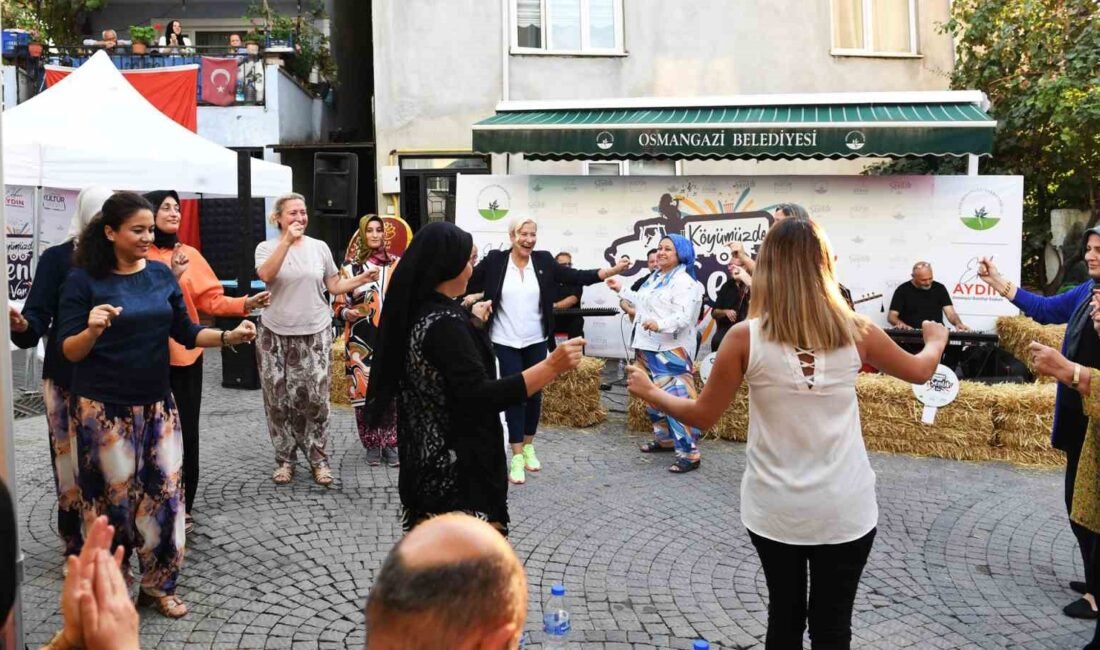 Osmangazi Belediyesi’nin köylerdeki eski panayırları yaşatmak adına düzenlediği ‘Köyümüzde Şenlik