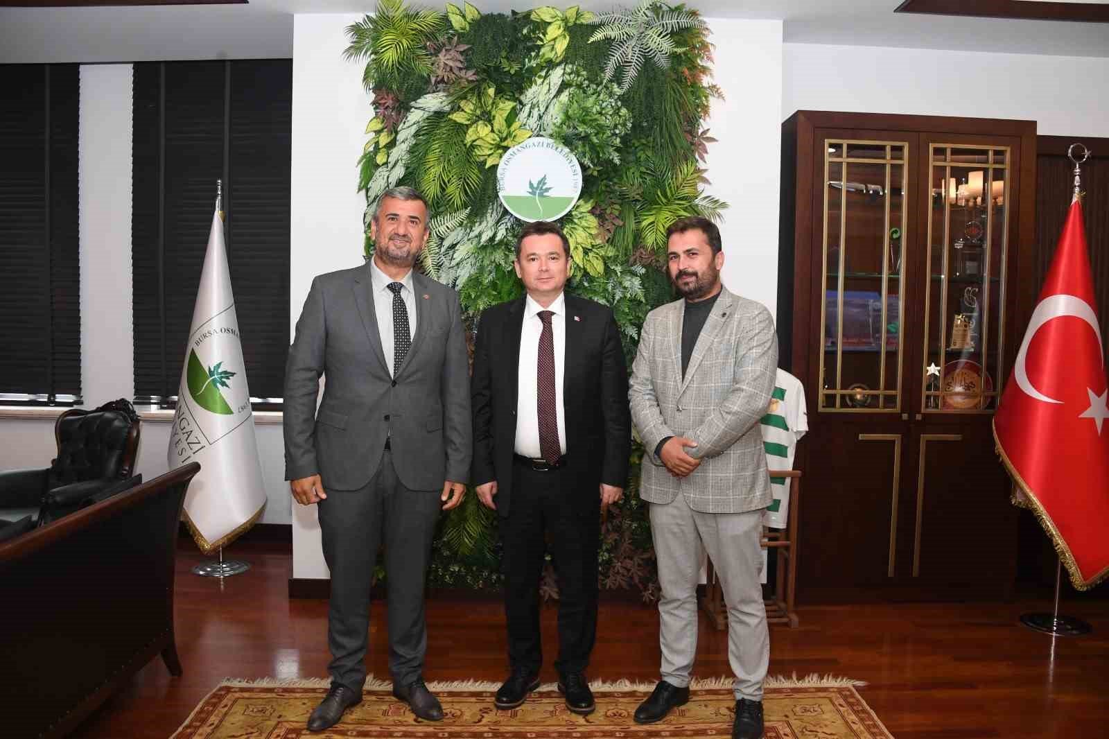 Anadolu Sanayici ve İş İnsanları Derneği (ANASİAD) yönetimi Osmangazi Belediye