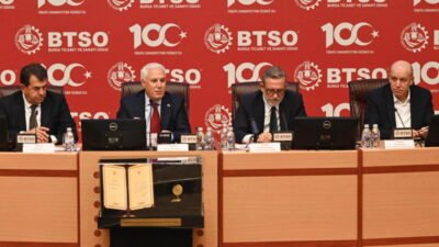 Bursa Büyükşehir Belediye Başkanı Mustafa Bozbey, Bursa Ticaret ve Sanayi