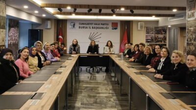 CHP Bursa İl Kadın Kolları Başkanı Nigar Bölüker, 5 Aralık