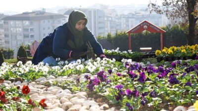 Osmangazi Belediyesi, ilçenin dört mevsim güzel görünmesi için yaptığı çalışmalara