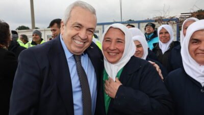 Nilüfer Belediyesi çalışanları yeni yıla birlikte “Hoş geldin” dedi. Nilüfer