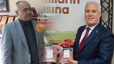 Bursa Kasaplar Odası Başkanı Muhsin Yıldız'ın Bursa Büyükşehir Belediyesi'nin hizmetini