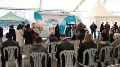 Nilüfer Belediye Başkanı Şadi Özdemir’in bizzat mahallelere giderek, vatandaşların talep