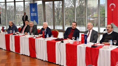 Bursa Büyükşehir Belediye Başkanı Mustafa Bozbey, Türk Parlamenterler Birliği Bursa