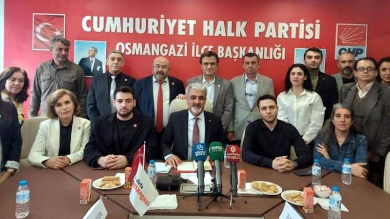 Cumhuriyet Halk Partisi Osmangazi ilçe örgütünde (CHP) Bursa İl Başkanlığı