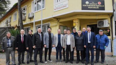 Osmangazi’yi mahalle mahalle gezerek vatandaşlarla buluşmaya devam eden Osmangazi Belediye