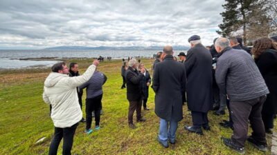 Papa Francis'in İznik ziyareti öncesi ilçeye gelerek resmi ziyarette bulunan