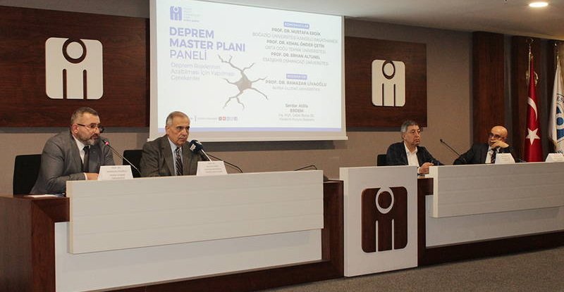 İnşaat Mühendisleri Odası (İMO) Bursa Şubesi “Deprem Master Planı Paneli”