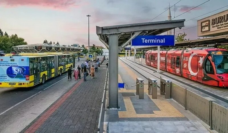 Bursa'da Burulaş tarafından şehir içi toplu taşıma ücretlerine yüzde 30