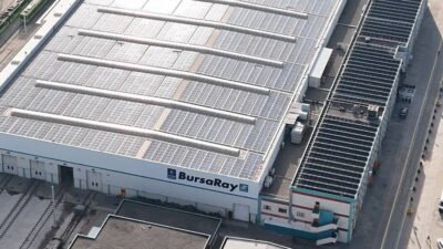 BURULAŞ; BursaRay İşletme ve Bakım Merkezi çatısına kurulan Güneş Enerji