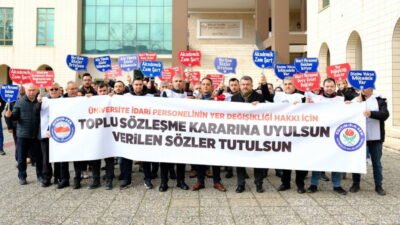 Eğitim Bir-Sen Bursa 2 Nolu Şube Başkanı Erkan Suveydas, üniversite