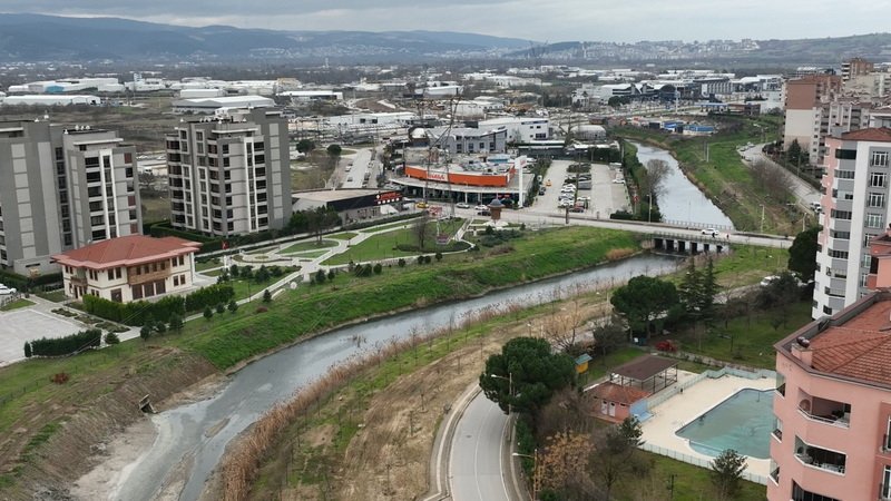 Marmara Bölgesi'nin önemli su kaynaklarından olan Nilüfer Çayı, Bursa Büyükşehir