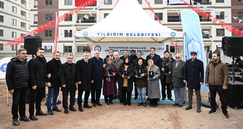 Bursa'da Mimarsinan Mahallesi 1. Etap Kentsel Dönüşüm Projesi Anahtar Teslim