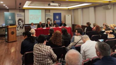 Bursa Büyükşehir Belediyesi tarafından ‘Nâzım Hikmet Yılı’ etkinlikleri kapsamında düzenlenen